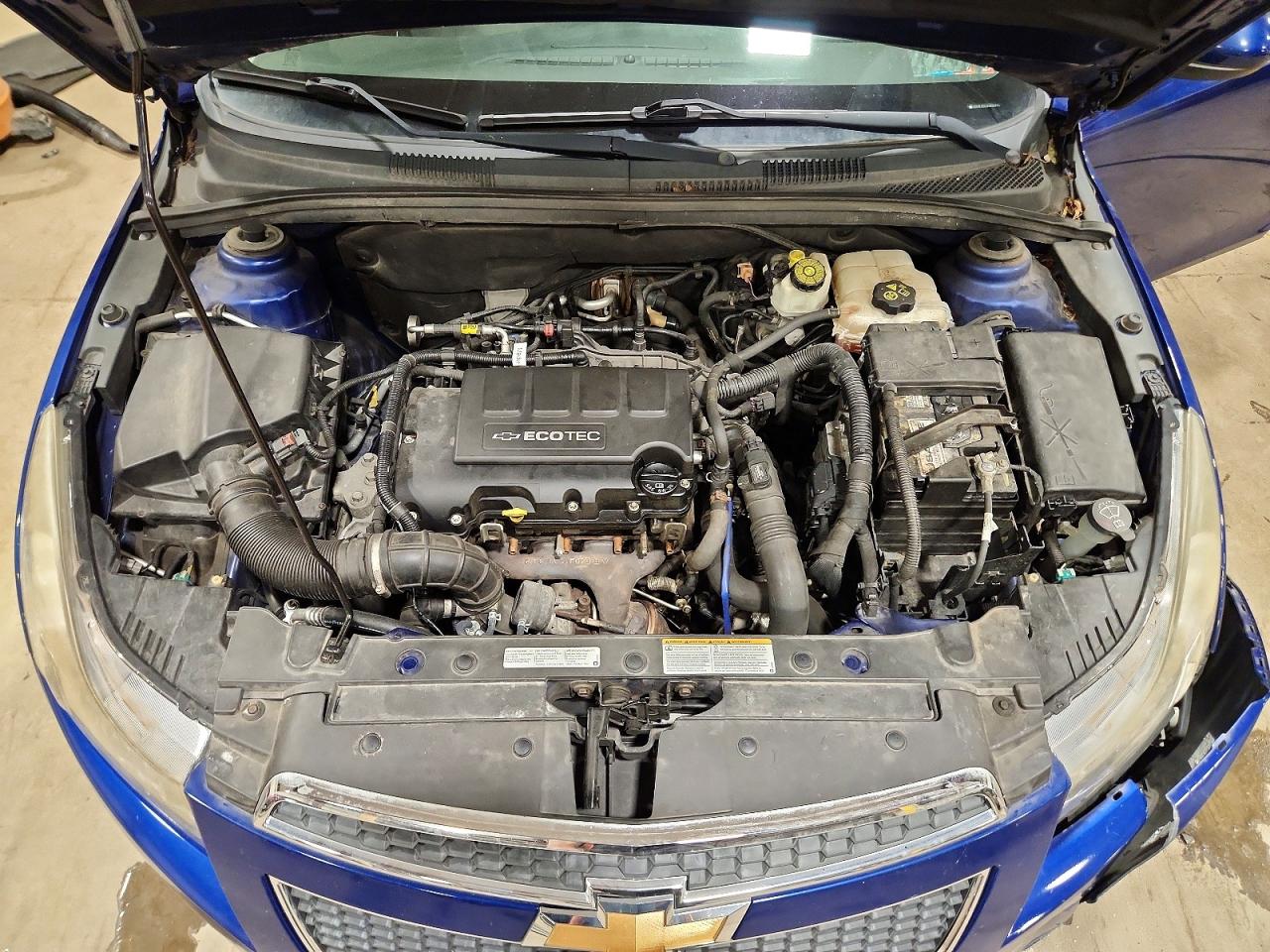 2012 Chevrolet Cruze Lt Blue vin: 1G1PF5SC1C7235190