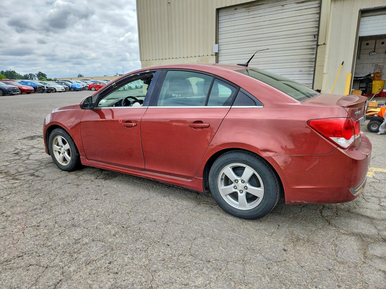 2012 Chevrolet Cruze Lt Red vin: 1G1PF5SC1C7258436
