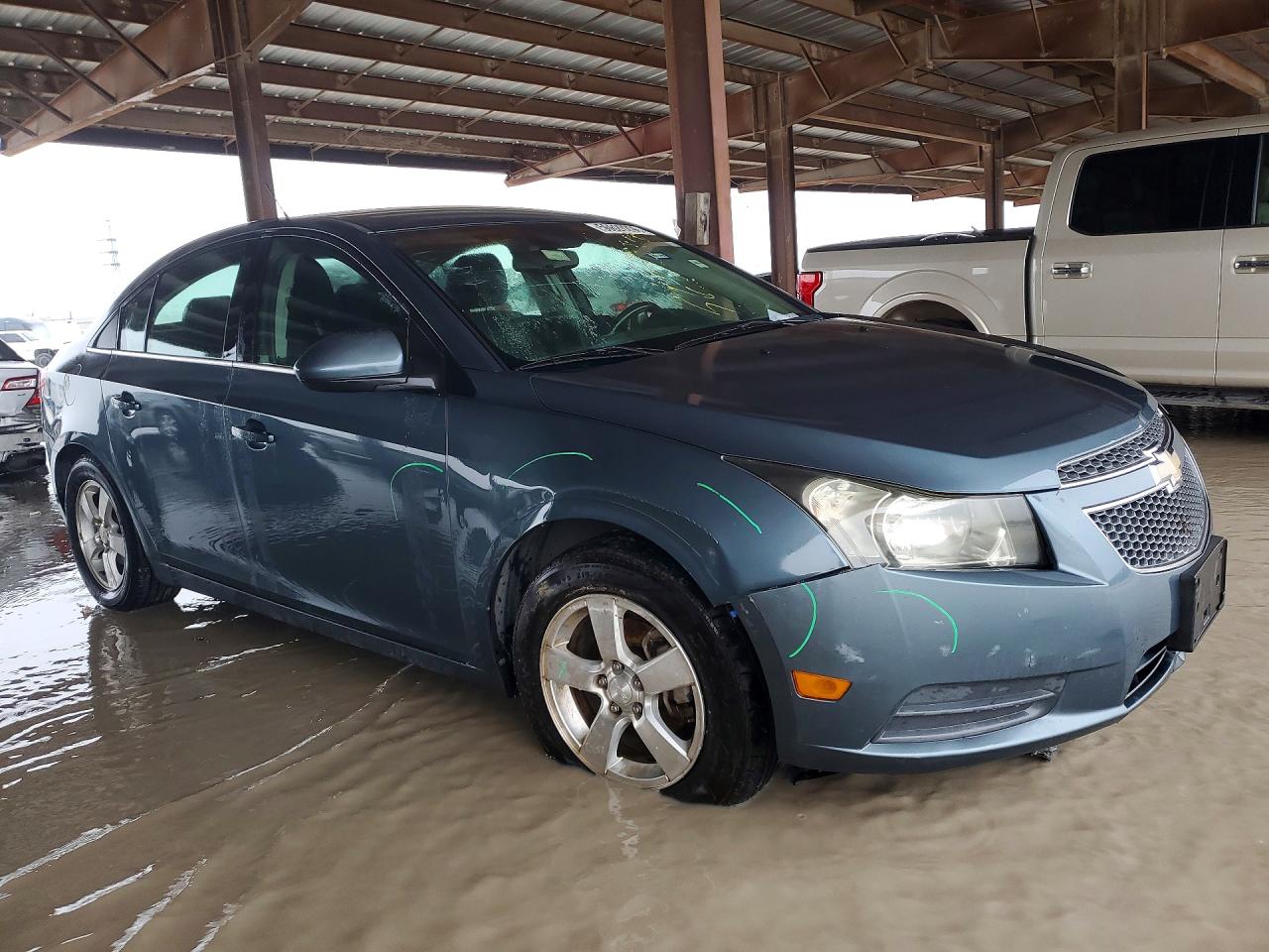 2012 Chevrolet Cruze Lt Blue vin: 1G1PF5SC1C7279724