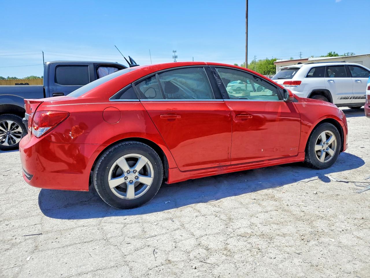 2012 Chevrolet Cruise Red vin: 1G1PF5SC1C7282042