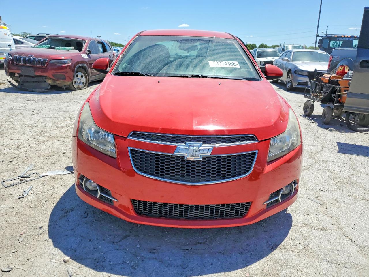 2012 Chevrolet Cruise Red vin: 1G1PF5SC1C7282042