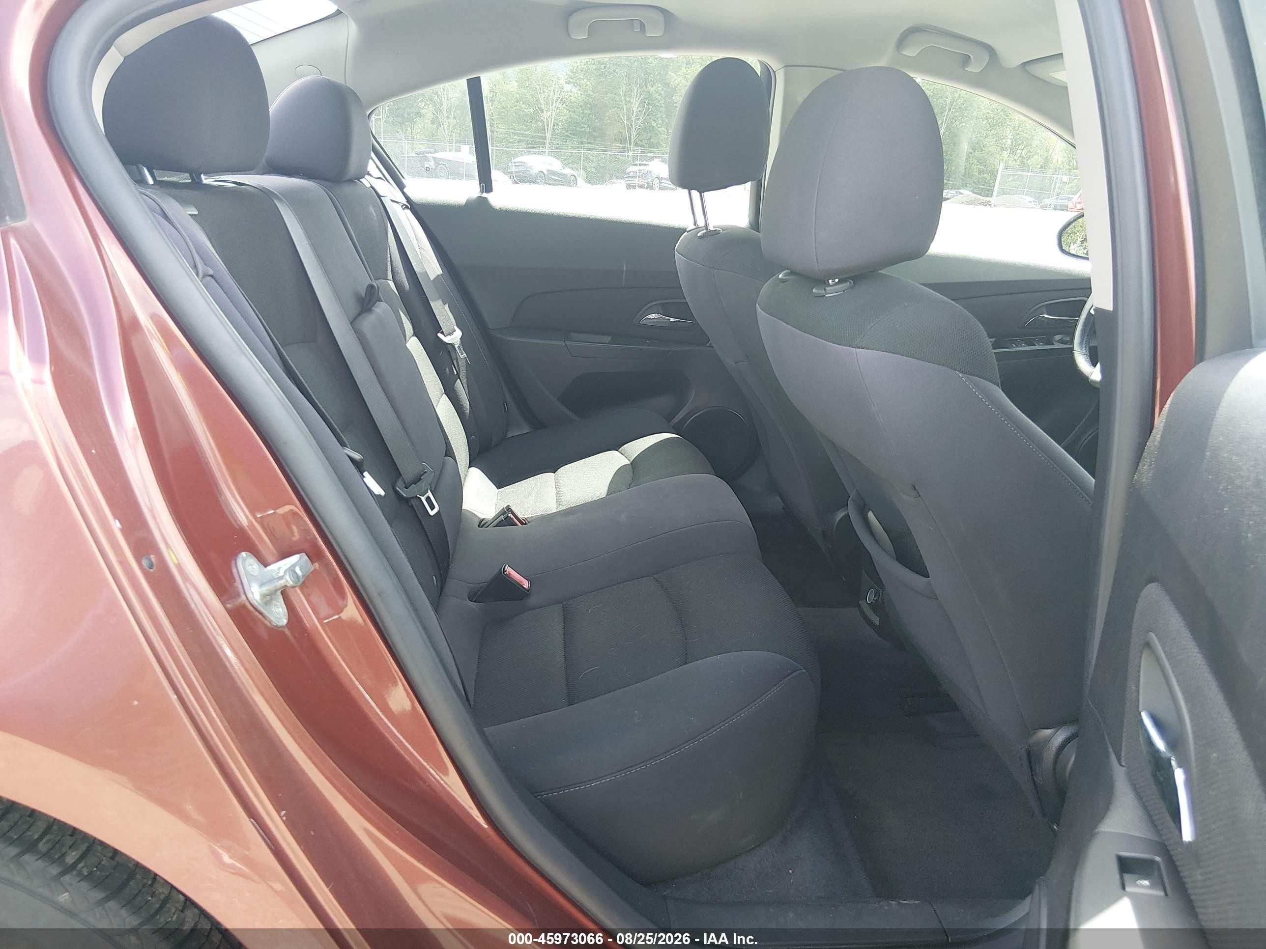 2012 Chevrolet Cruze 1lt Красный vin: 1G1PF5SC1C7304430