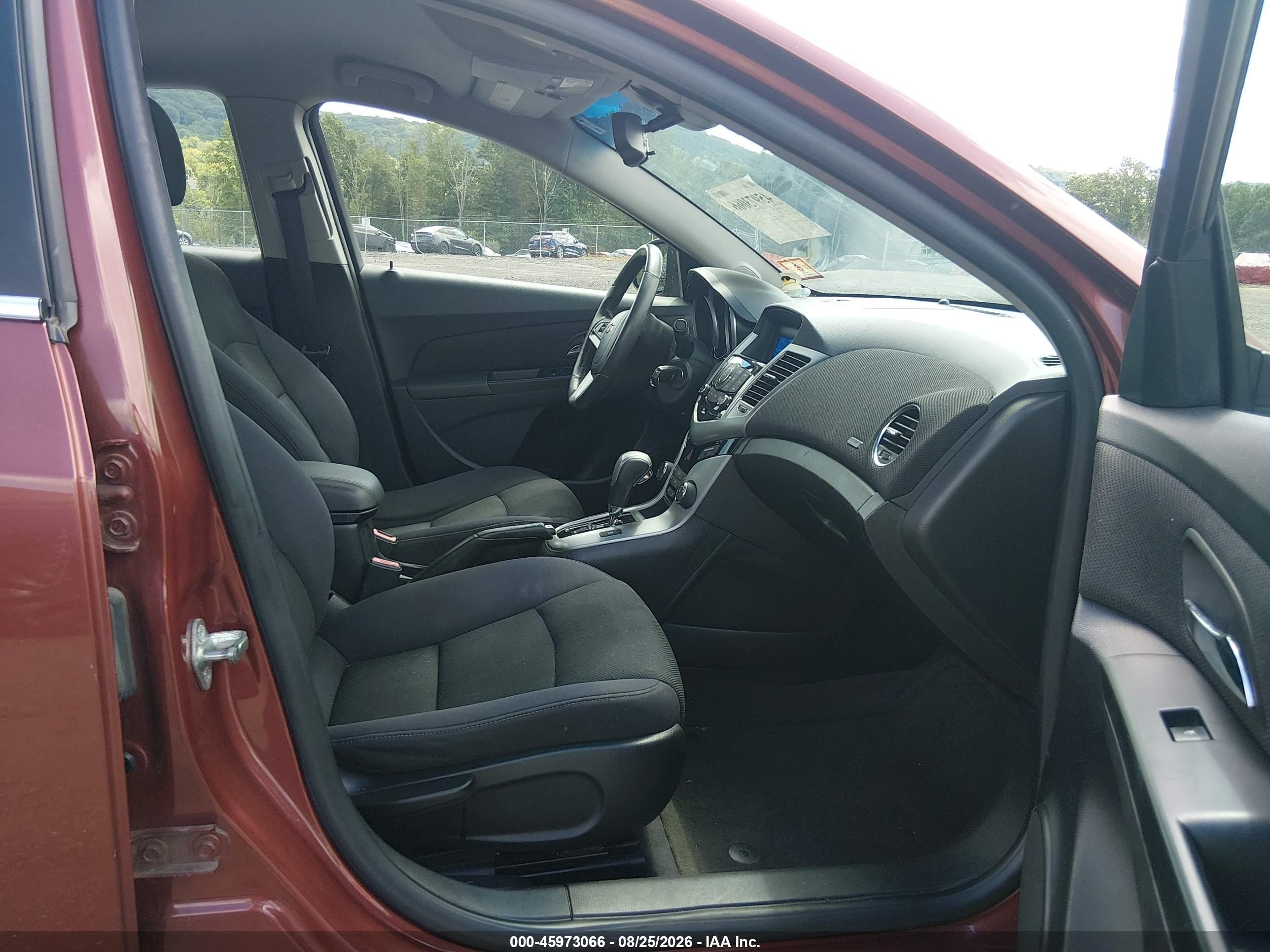 2012 Chevrolet Cruze 1lt Красный vin: 1G1PF5SC1C7304430