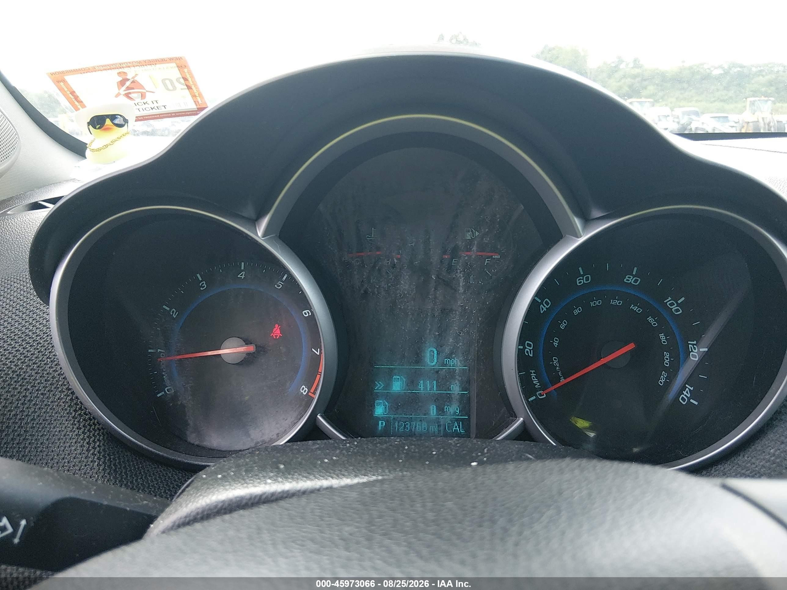 2012 Chevrolet Cruze 1lt Красный vin: 1G1PF5SC1C7304430