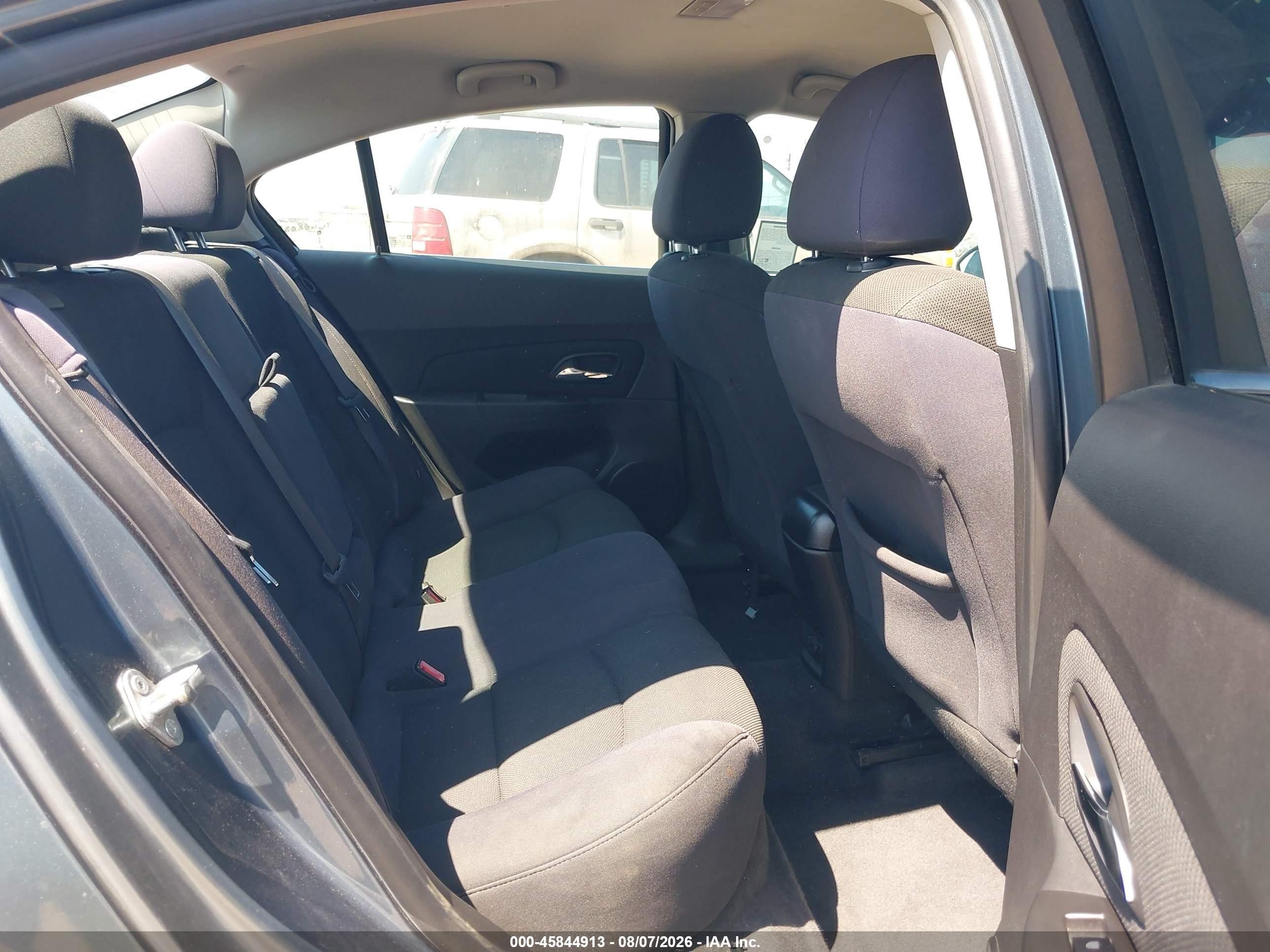 2012 Chevrolet Cruze 1lt Blue vin: 1G1PF5SC1C7339095