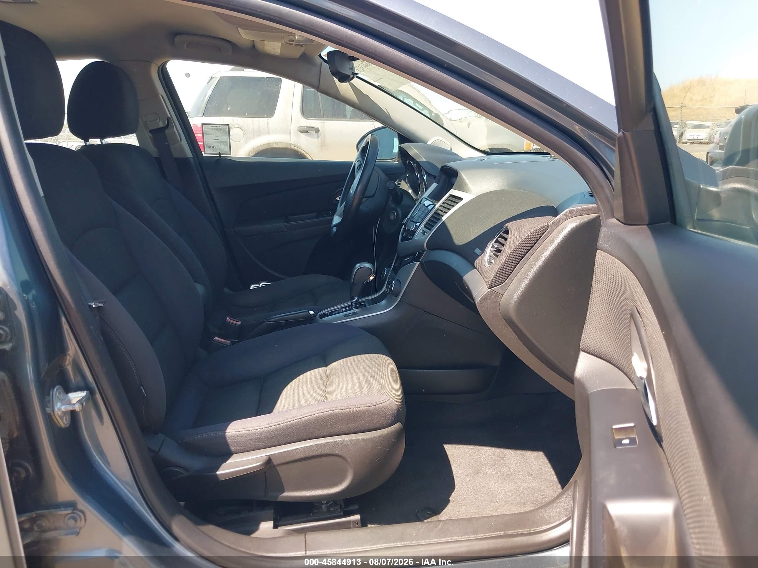 2012 Chevrolet Cruze 1lt Blue vin: 1G1PF5SC1C7339095