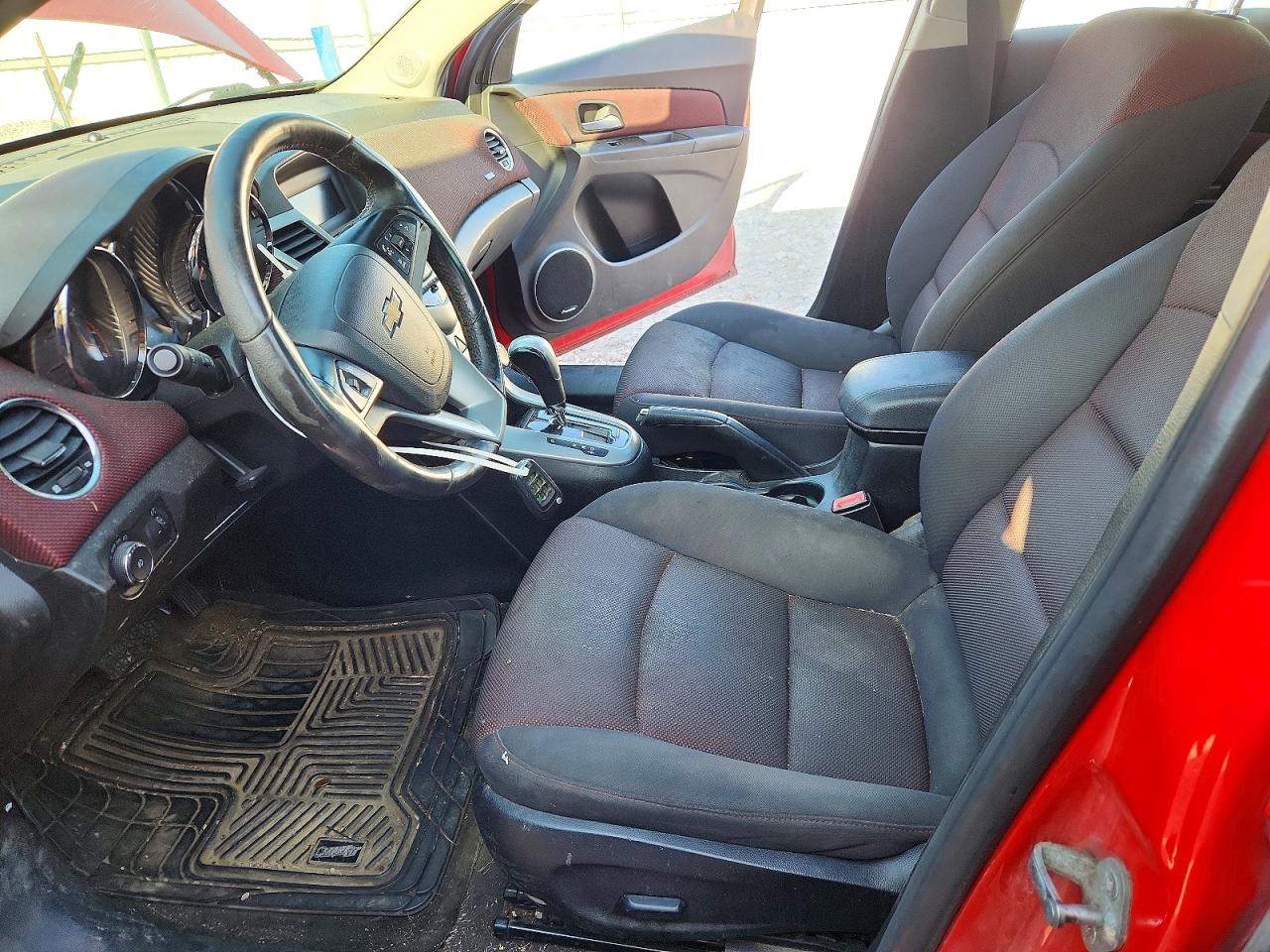 2012 Chevrolet Cruze Lt Red vin: 1G1PF5SC1C7354714