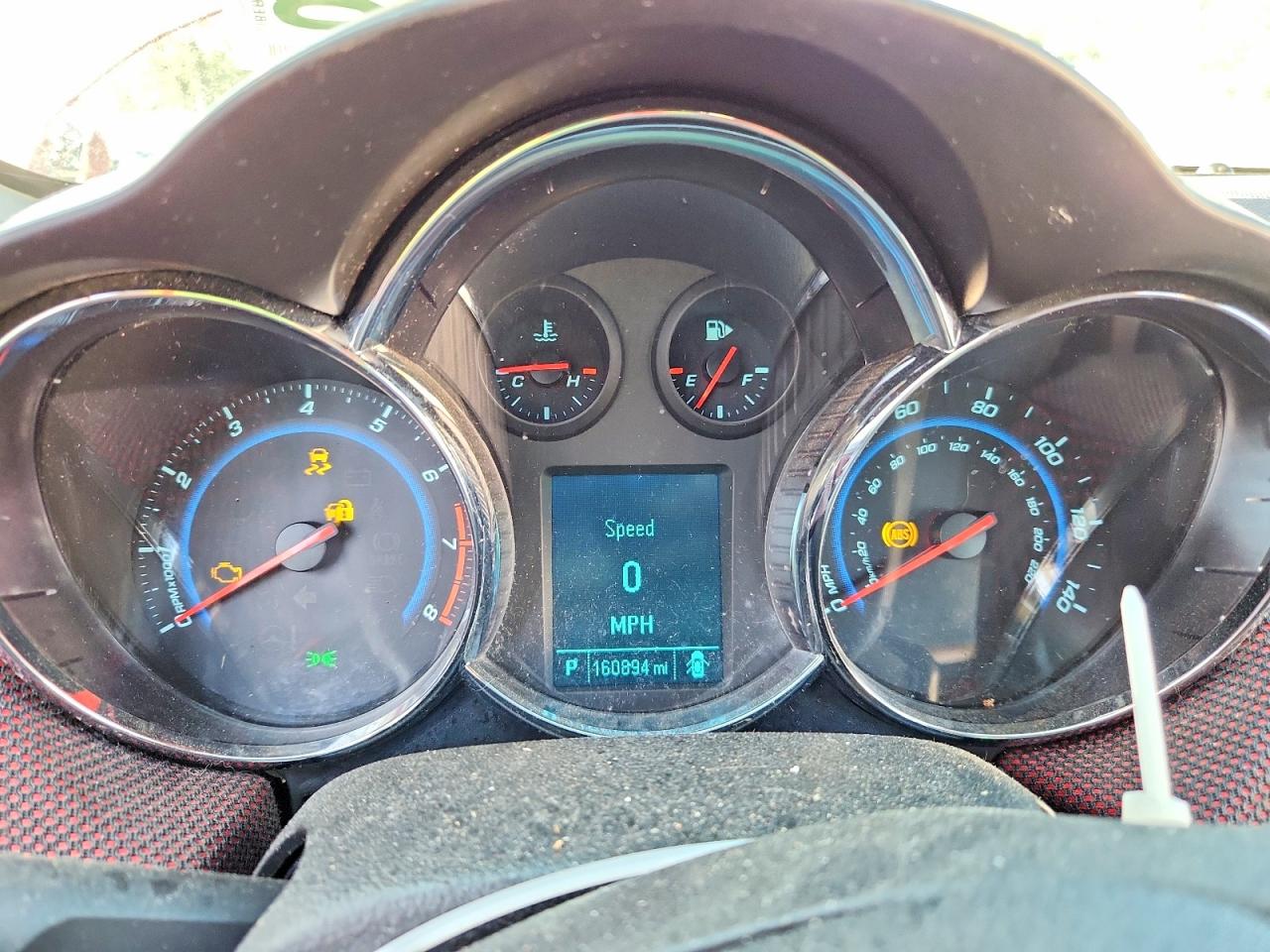 2012 Chevrolet Cruze Lt Red vin: 1G1PF5SC1C7354714