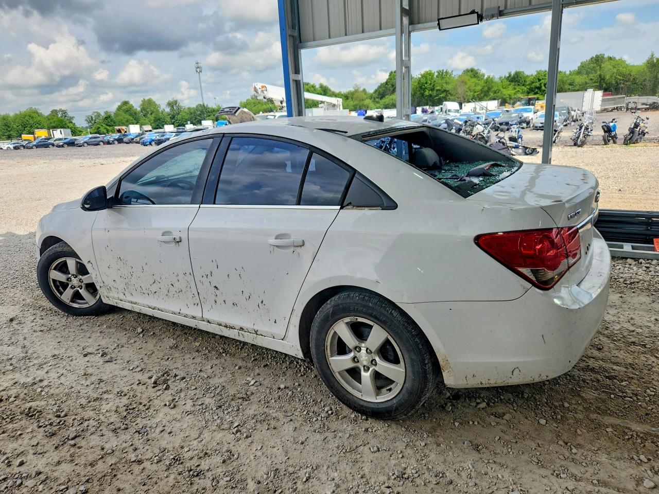 2012 Chevrolet Cruze Lt White vin: 1G1PF5SC1C7378303