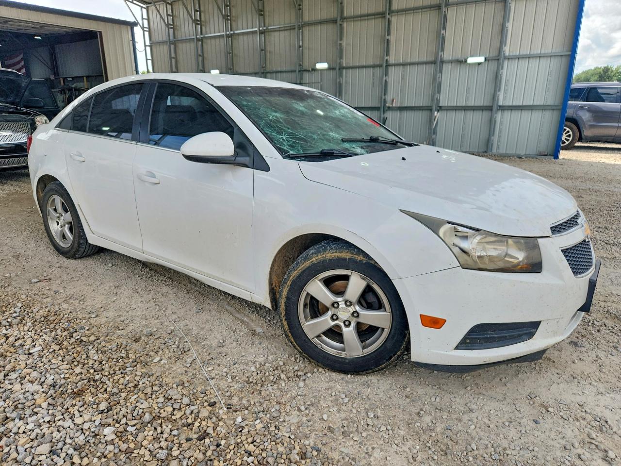 2012 Chevrolet Cruze Lt White vin: 1G1PF5SC1C7378303