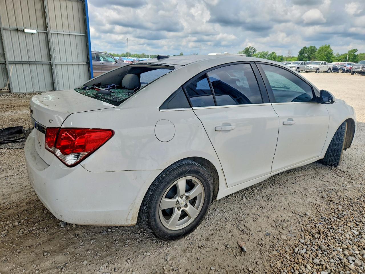 2012 Chevrolet Cruze Lt White vin: 1G1PF5SC1C7378303