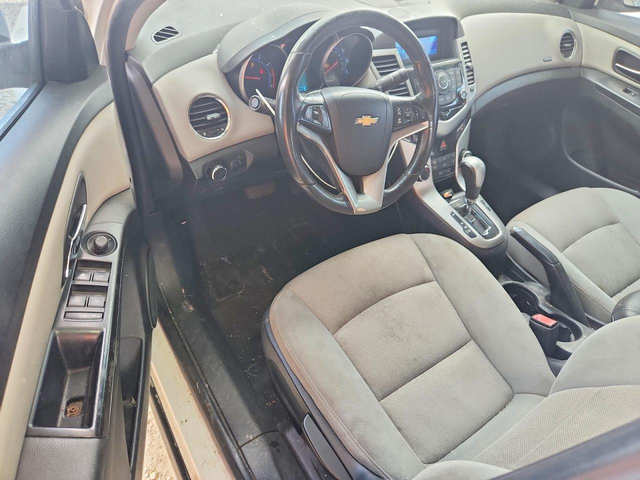 2012 Chevrolet Cruze Lt White vin: 1G1PF5SC1C7378303