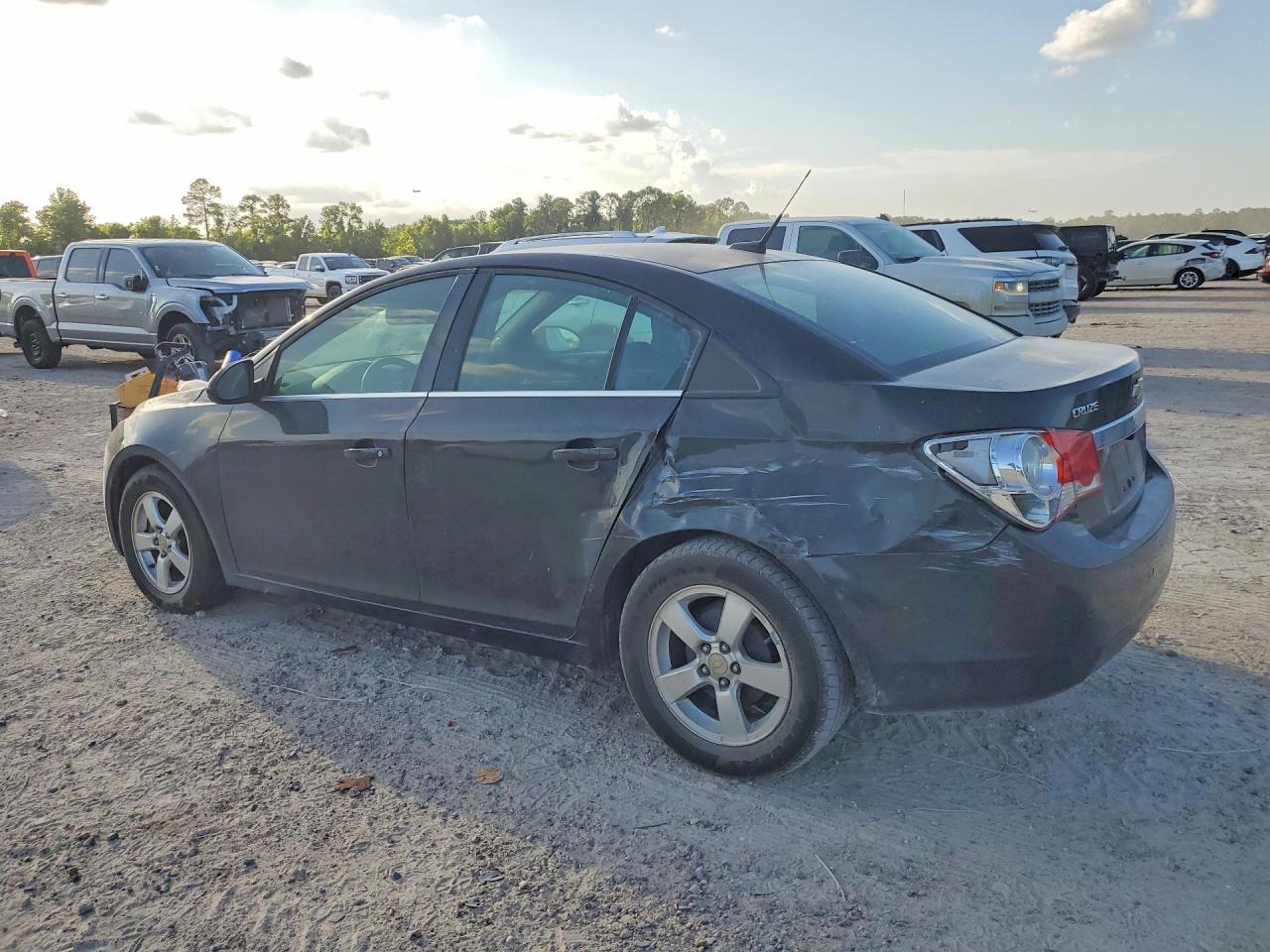 2012 Chevrolet Cruze Lt Black vin: 1G1PF5SC2C7116306