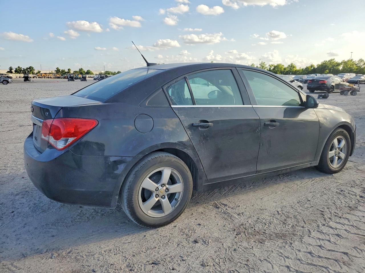 2012 Chevrolet Cruze Lt Black vin: 1G1PF5SC2C7116306