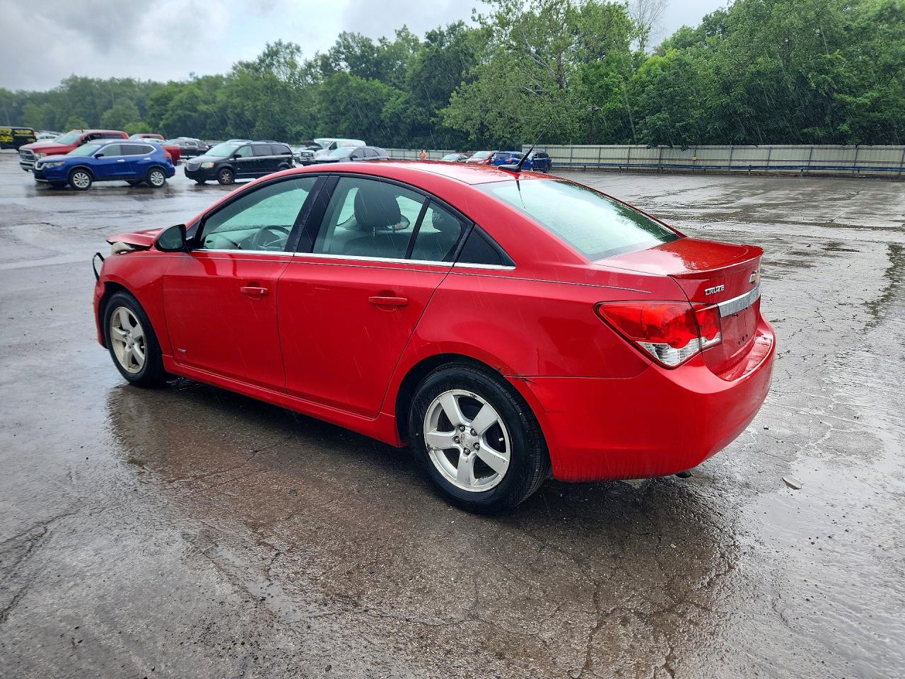 2012 Chevrolet Cruze Lt Red vin: 1G1PF5SC2C7147619