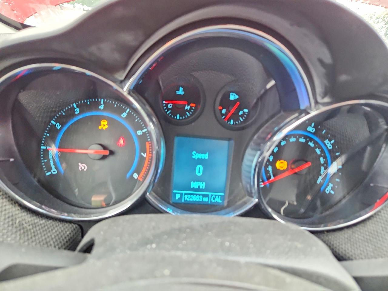 2012 Chevrolet Cruze Lt Red vin: 1G1PF5SC2C7147619