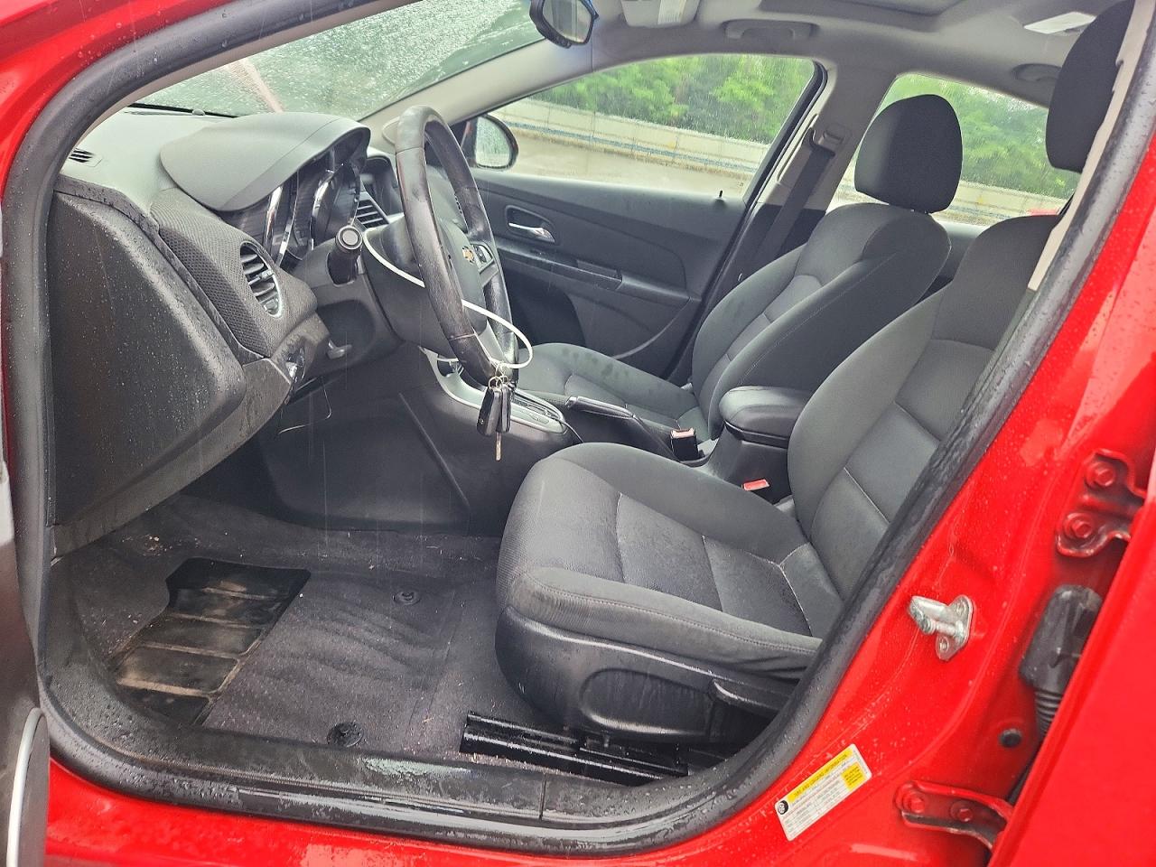 2012 Chevrolet Cruze Lt Red vin: 1G1PF5SC2C7147619