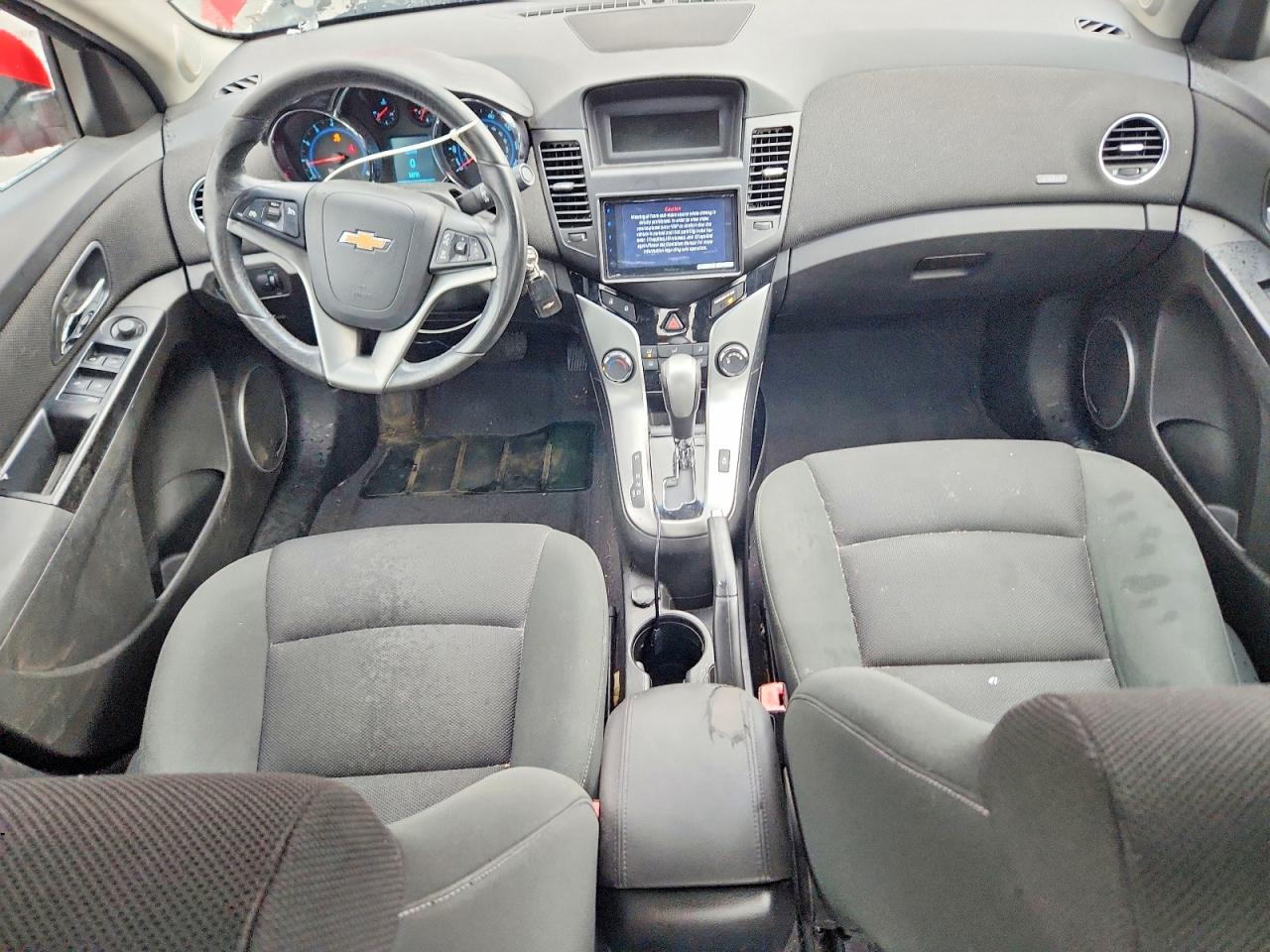 2012 Chevrolet Cruze Lt Red vin: 1G1PF5SC2C7147619