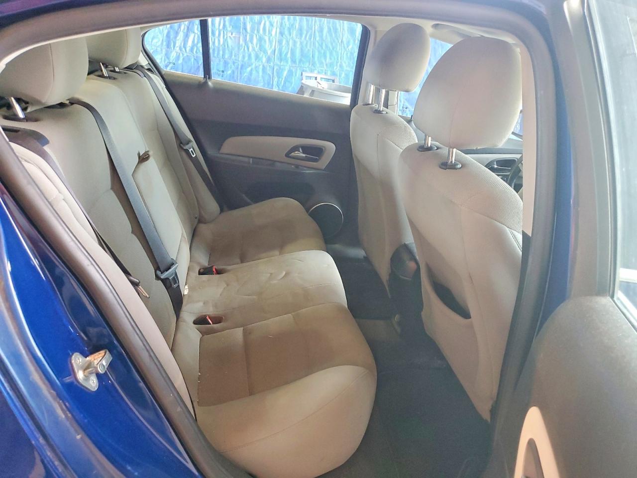 2012 Chevrolet Cruze Lt Blue vin: 1G1PF5SC2C7163660