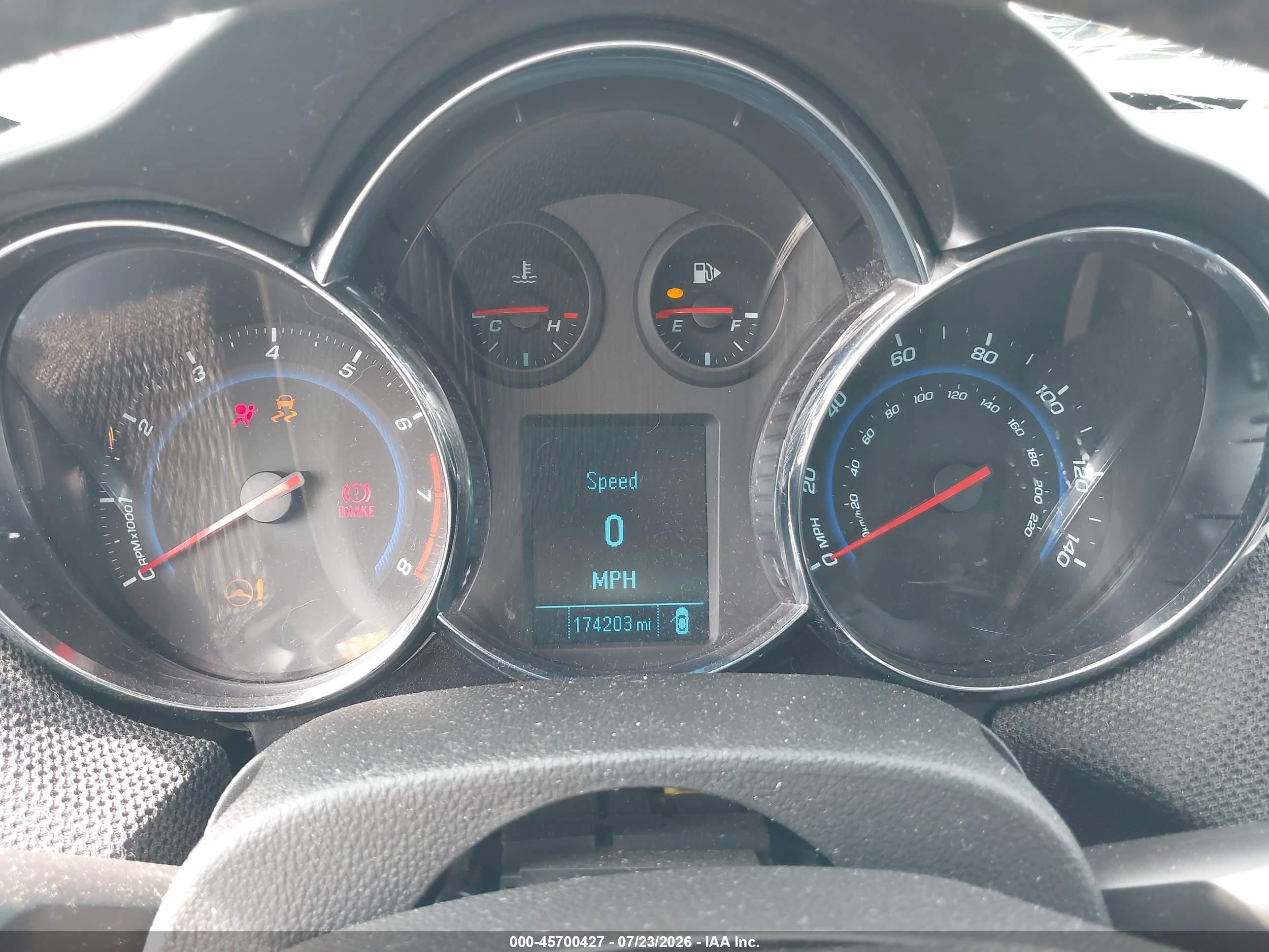 2012 Chevrolet Cruze 1lt Silver vin: 1G1PF5SC2C7198750