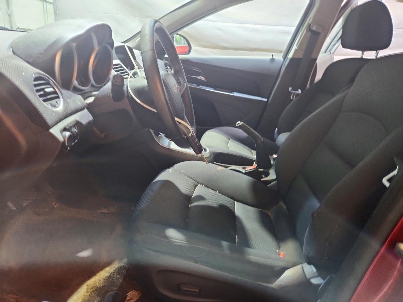 2012 Chevrolet Cruze Lt Red vin: 1G1PF5SC2C7267680