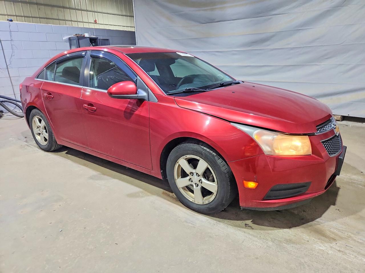 2012 Chevrolet Cruze Lt Red vin: 1G1PF5SC2C7267680