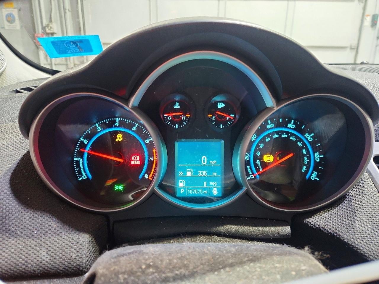 2012 Chevrolet Cruze Lt Red vin: 1G1PF5SC2C7267680