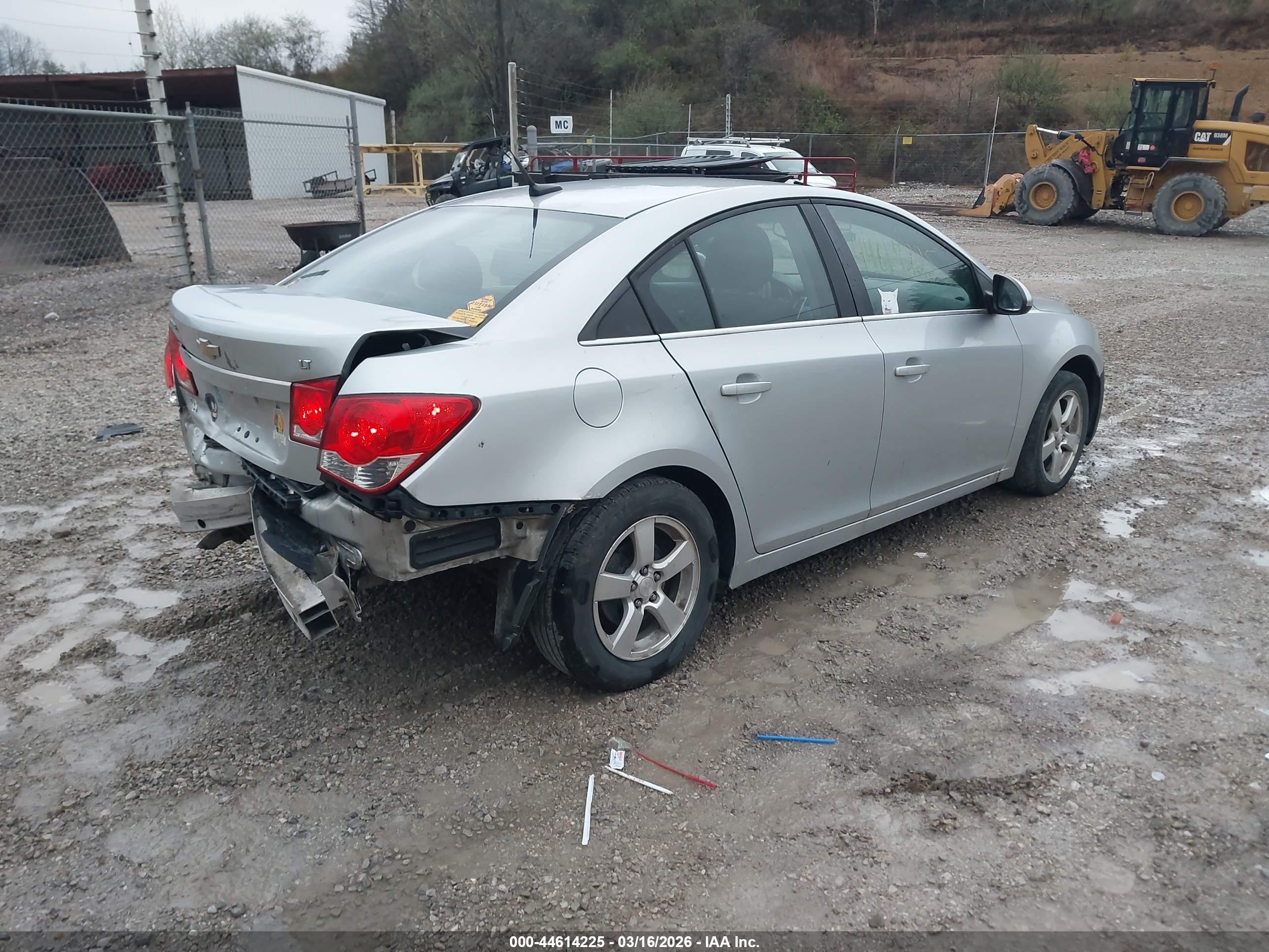2012 Chevrolet Cruze 1lt White vin: 1G1PF5SC2C7288500
