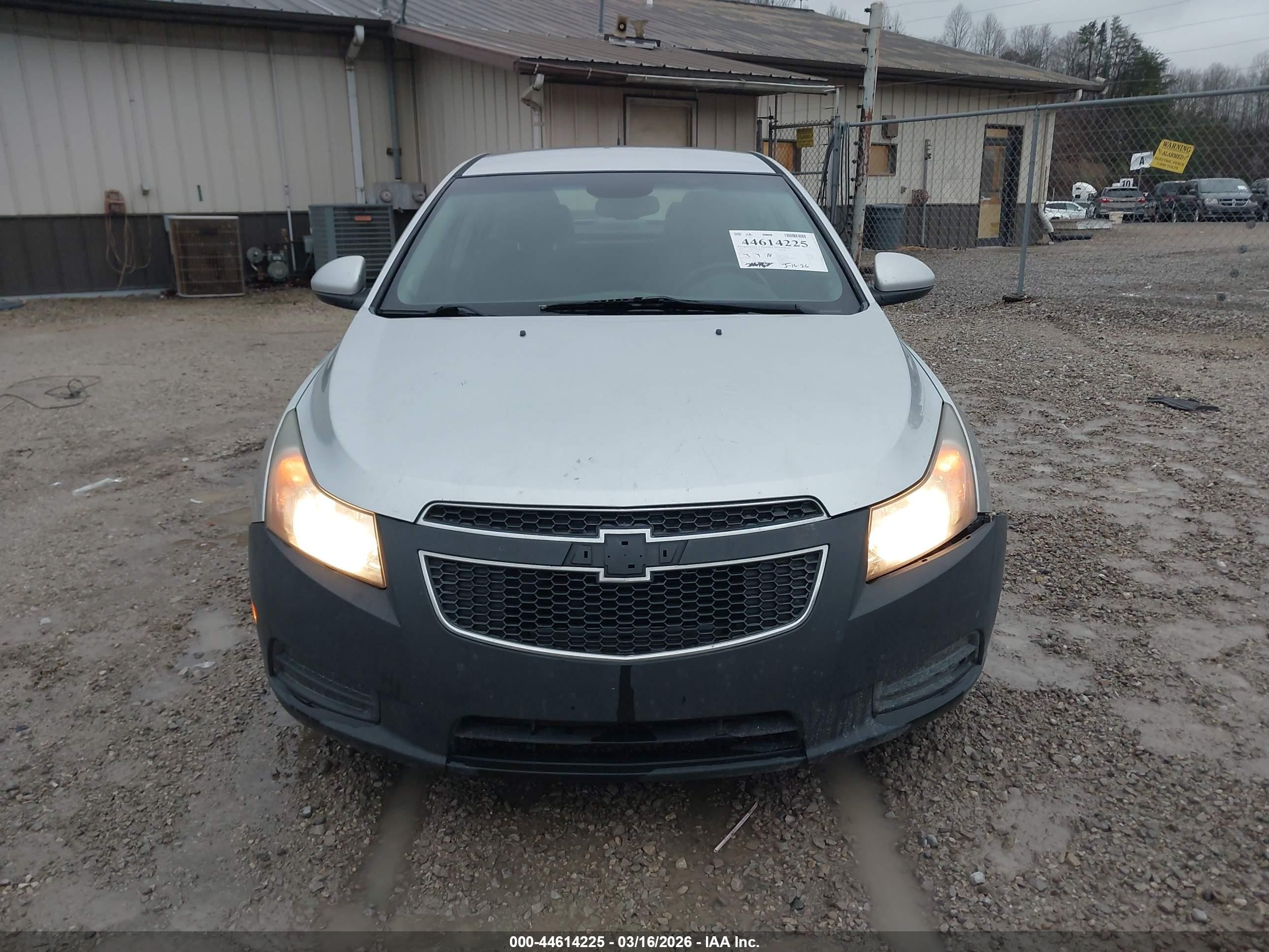 2012 Chevrolet Cruze 1lt White vin: 1G1PF5SC2C7288500