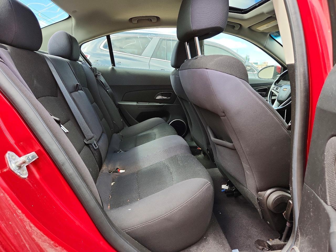 2012 Chevrolet Cruze Lt Red vin: 1G1PF5SC2C7290473