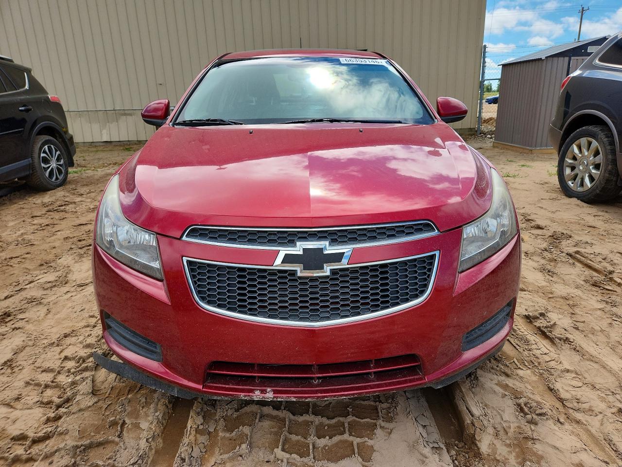 2012 Chevrolet Cruze Lt Red vin: 1G1PF5SC2C7290473