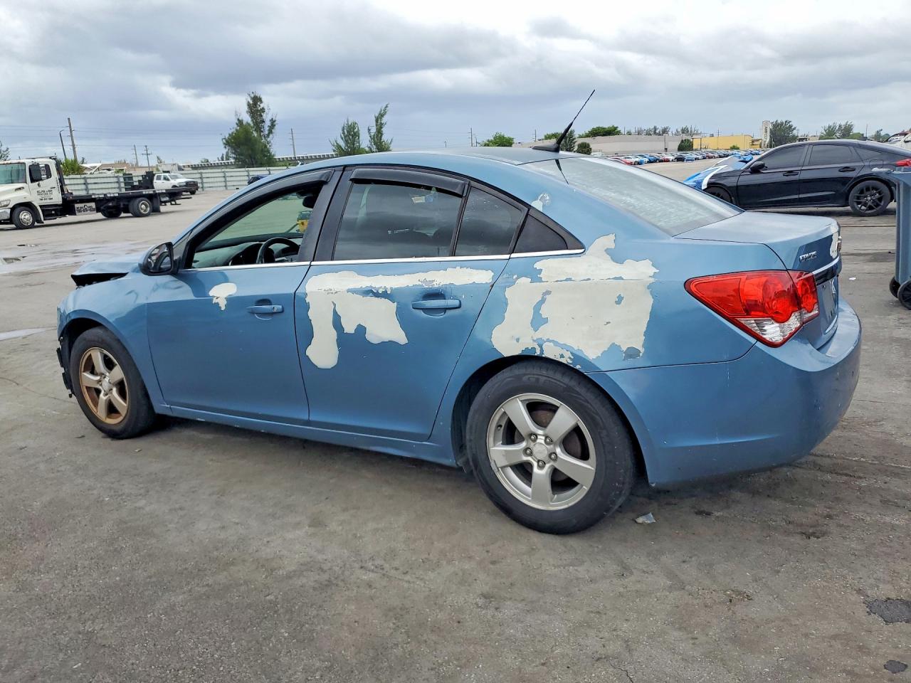 2012 Chevrolet Cruze Lt Blue vin: 1G1PF5SC2C7298539
