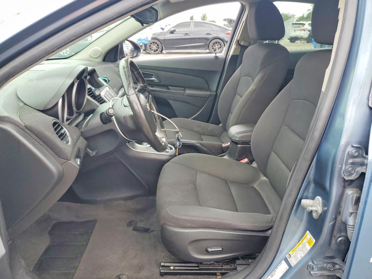 2012 Chevrolet Cruze Lt Blue vin: 1G1PF5SC2C7298539