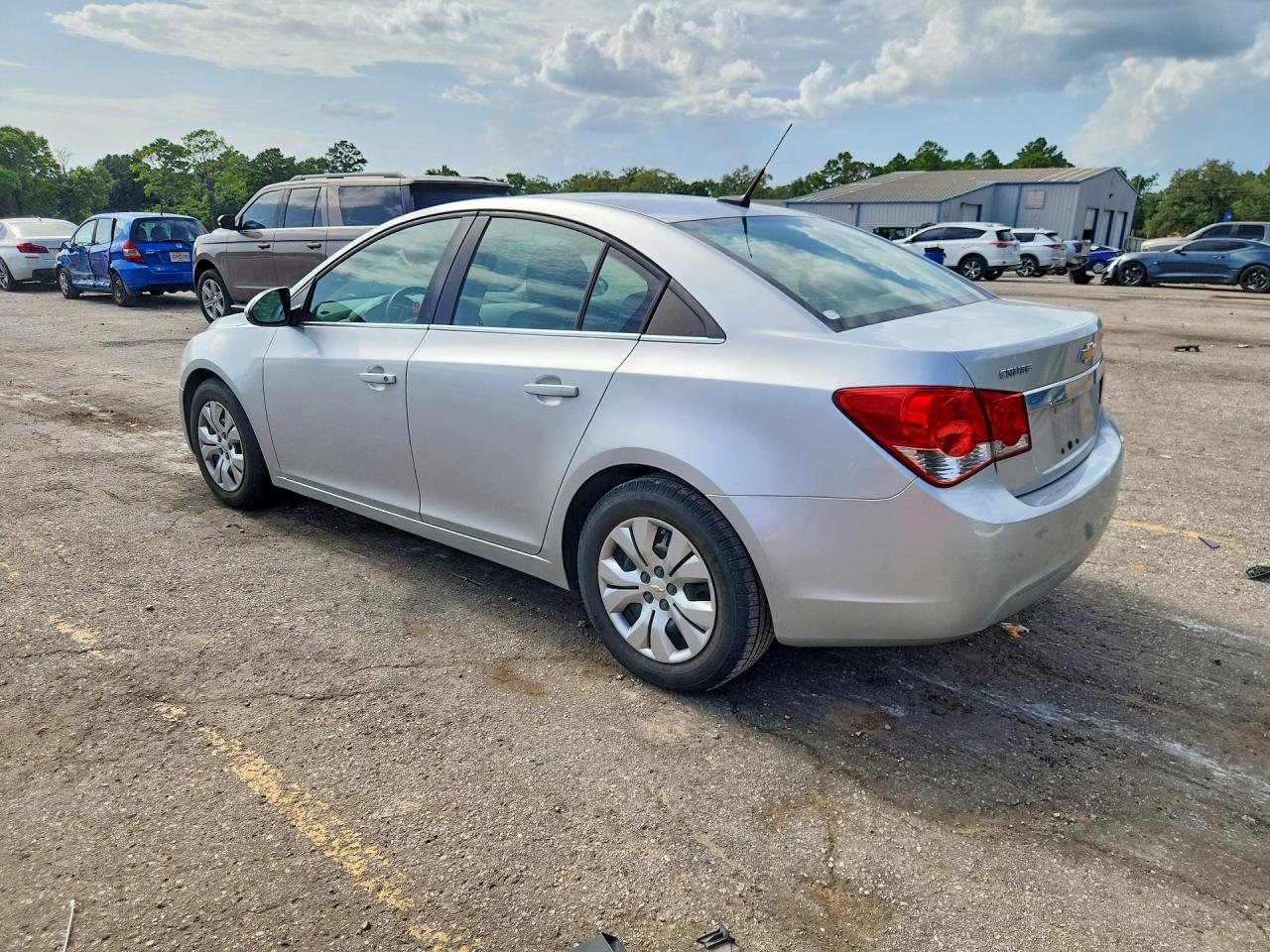 2012 Chevrolet Cruze Lt Silver vin: 1G1PF5SC2C7357654