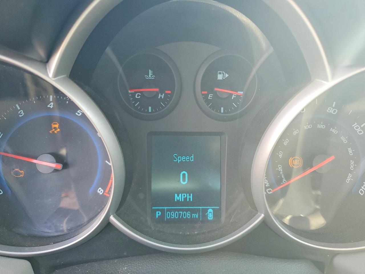 2012 Chevrolet Cruze Lt Blue vin: 1G1PF5SC2C7362045