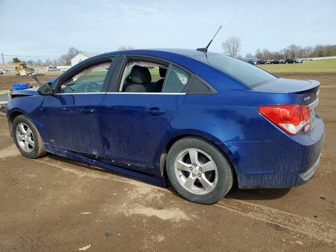 2012 Chevrolet Cruze Lt Blue vin: 1G1PF5SC3C7108442