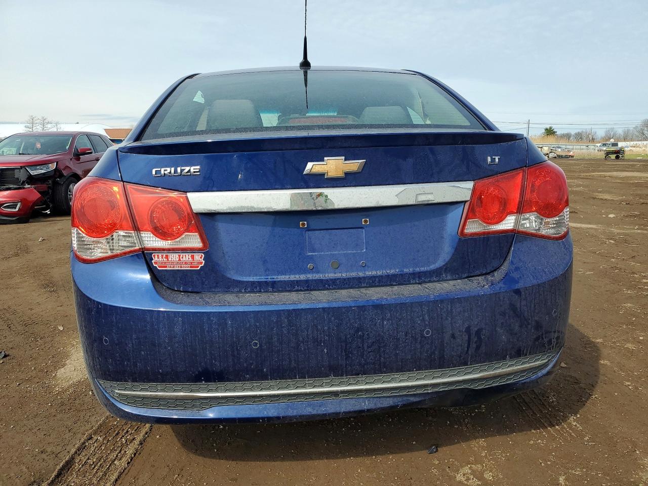 2012 Chevrolet Cruze Lt Blue vin: 1G1PF5SC3C7108442