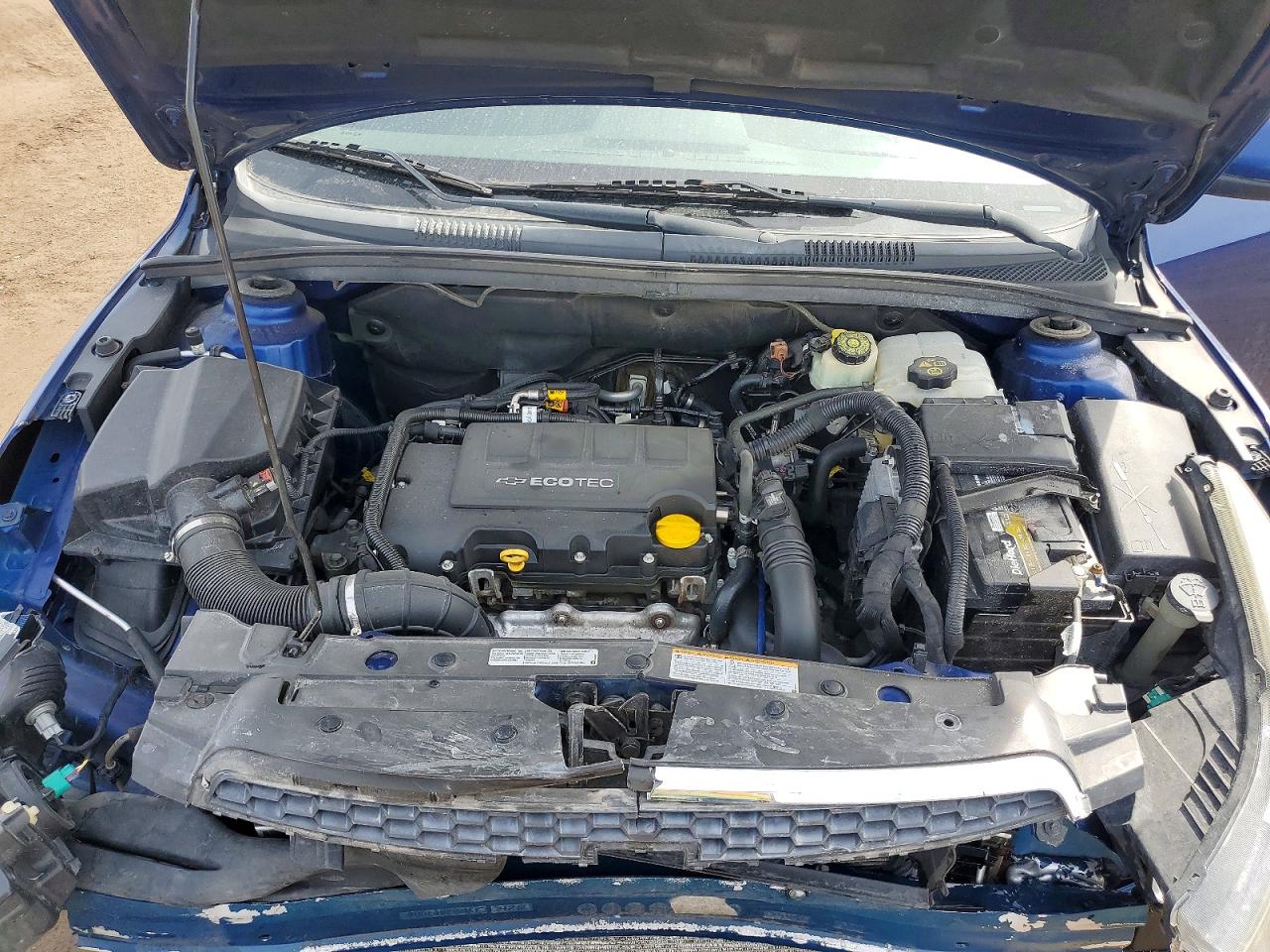 2012 Chevrolet Cruze Lt Blue vin: 1G1PF5SC3C7108442