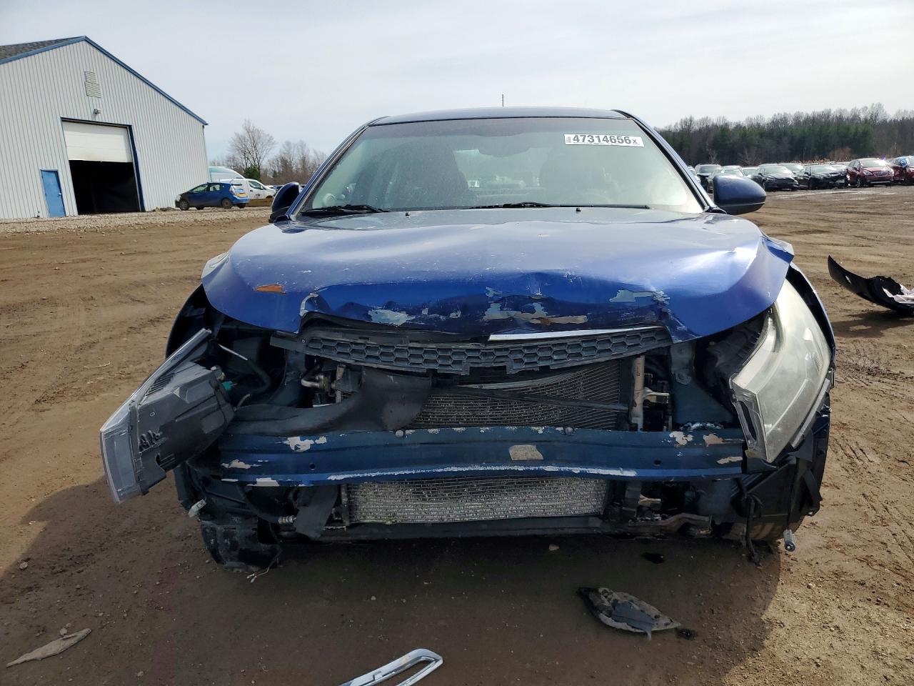 2012 Chevrolet Cruze Lt Blue vin: 1G1PF5SC3C7108442