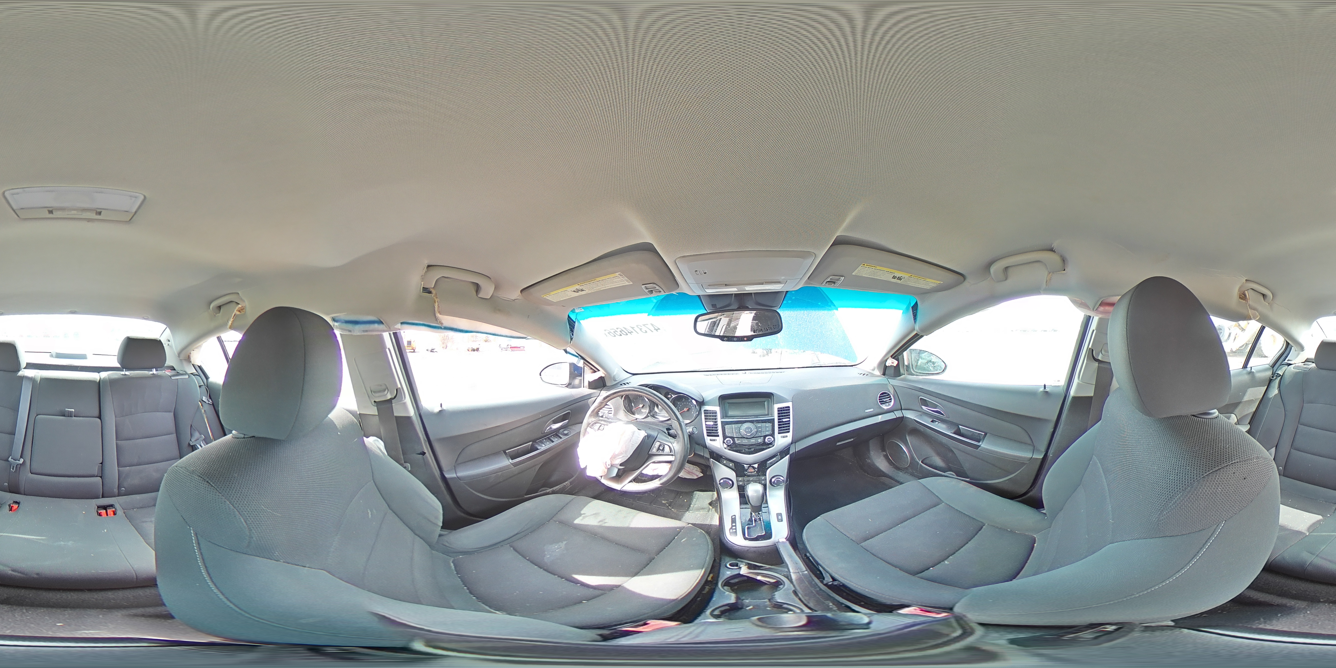2012 Chevrolet Cruze Lt Blue vin: 1G1PF5SC3C7108442