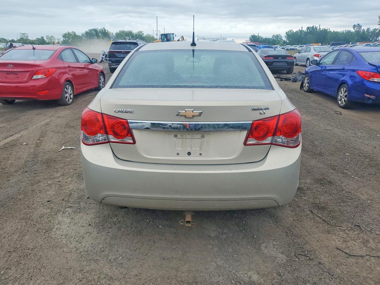 2012 Chevrolet Cruze Lt Beige vin: 1G1PF5SC3C7155485