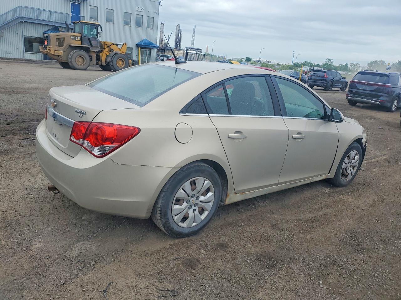 2012 Chevrolet Cruze Lt Beige vin: 1G1PF5SC3C7155485