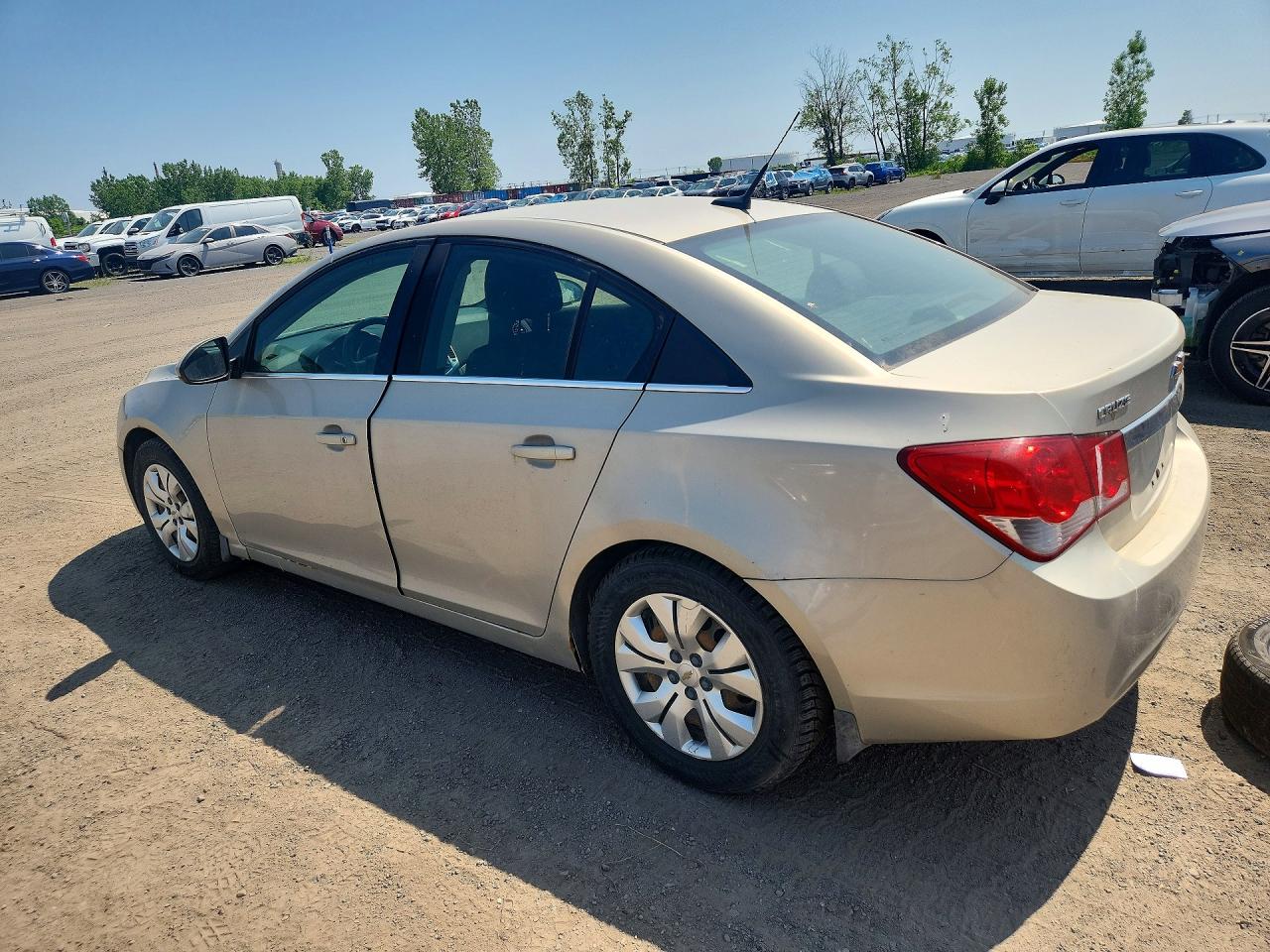 2012 Chevrolet Cruze Lt Beige vin: 1G1PF5SC3C7172870