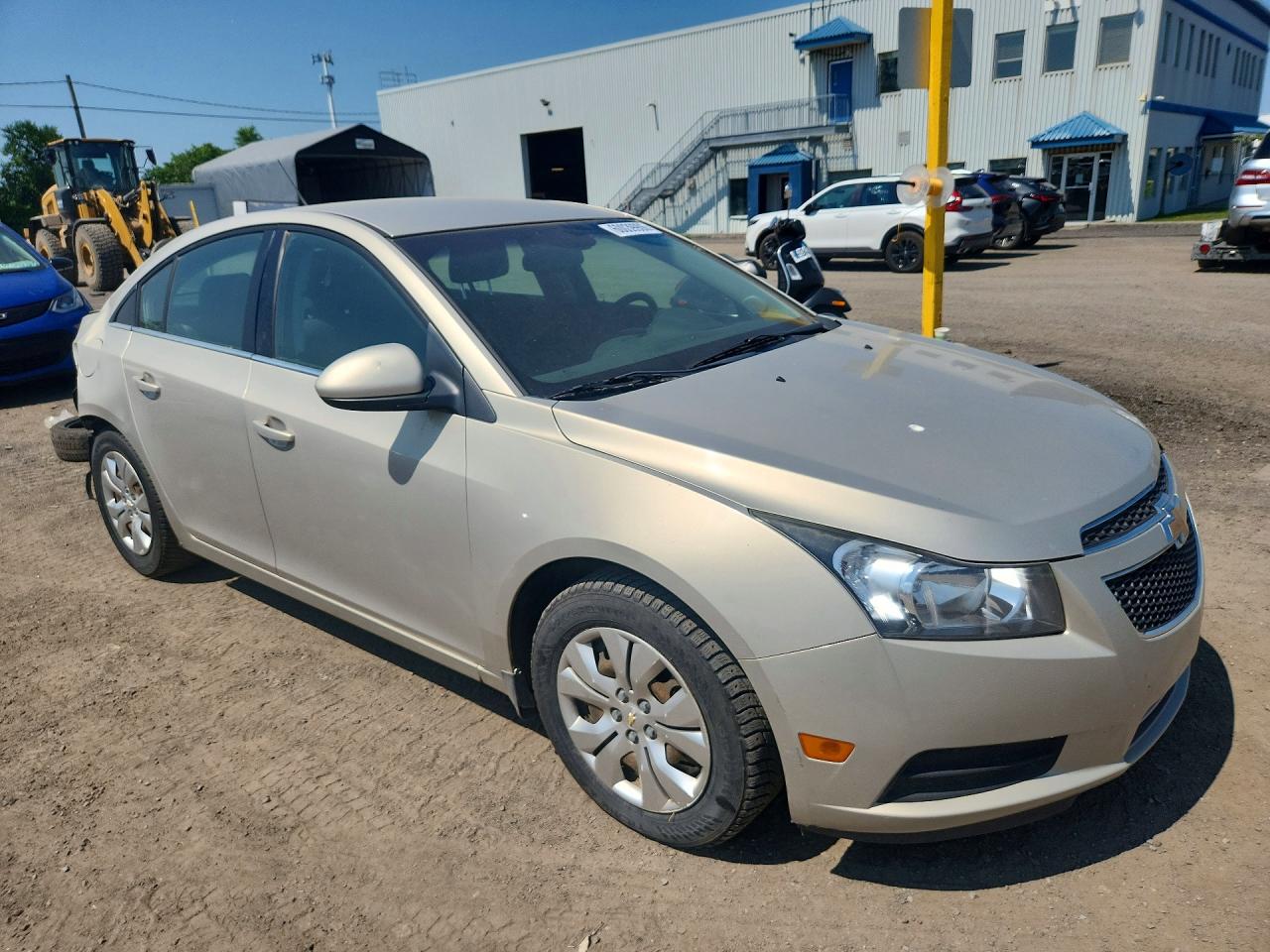 2012 Chevrolet Cruze Lt Beige vin: 1G1PF5SC3C7172870