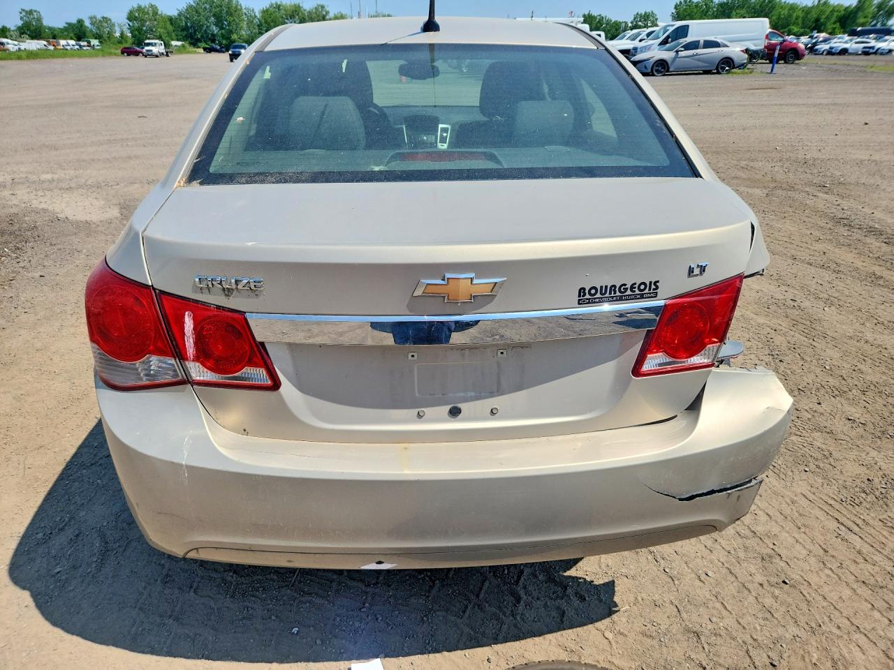 2012 Chevrolet Cruze Lt Beige vin: 1G1PF5SC3C7172870