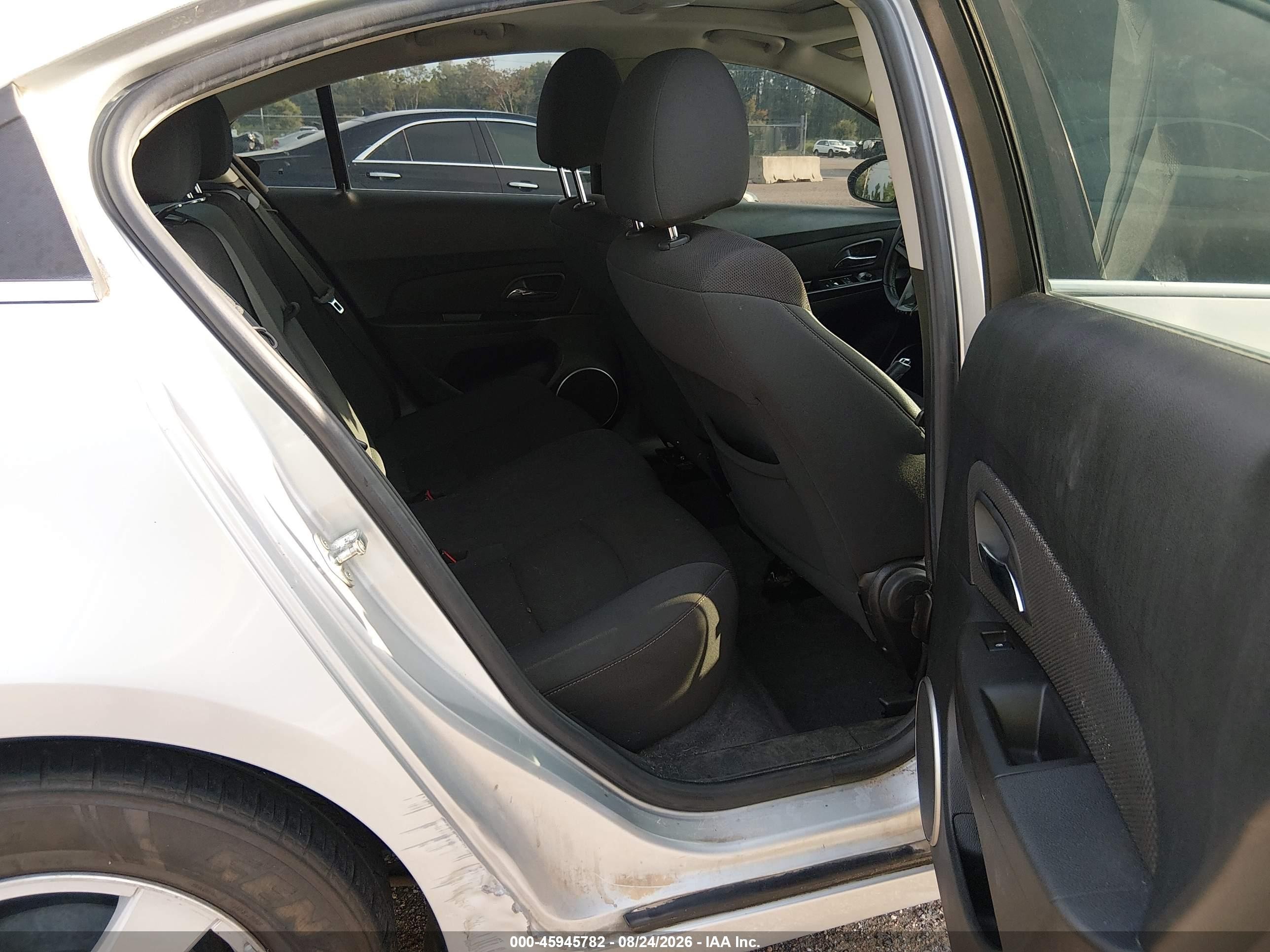 2012 Chevrolet Cruze 1lt Серебряный vin: 1G1PF5SC3C7210923