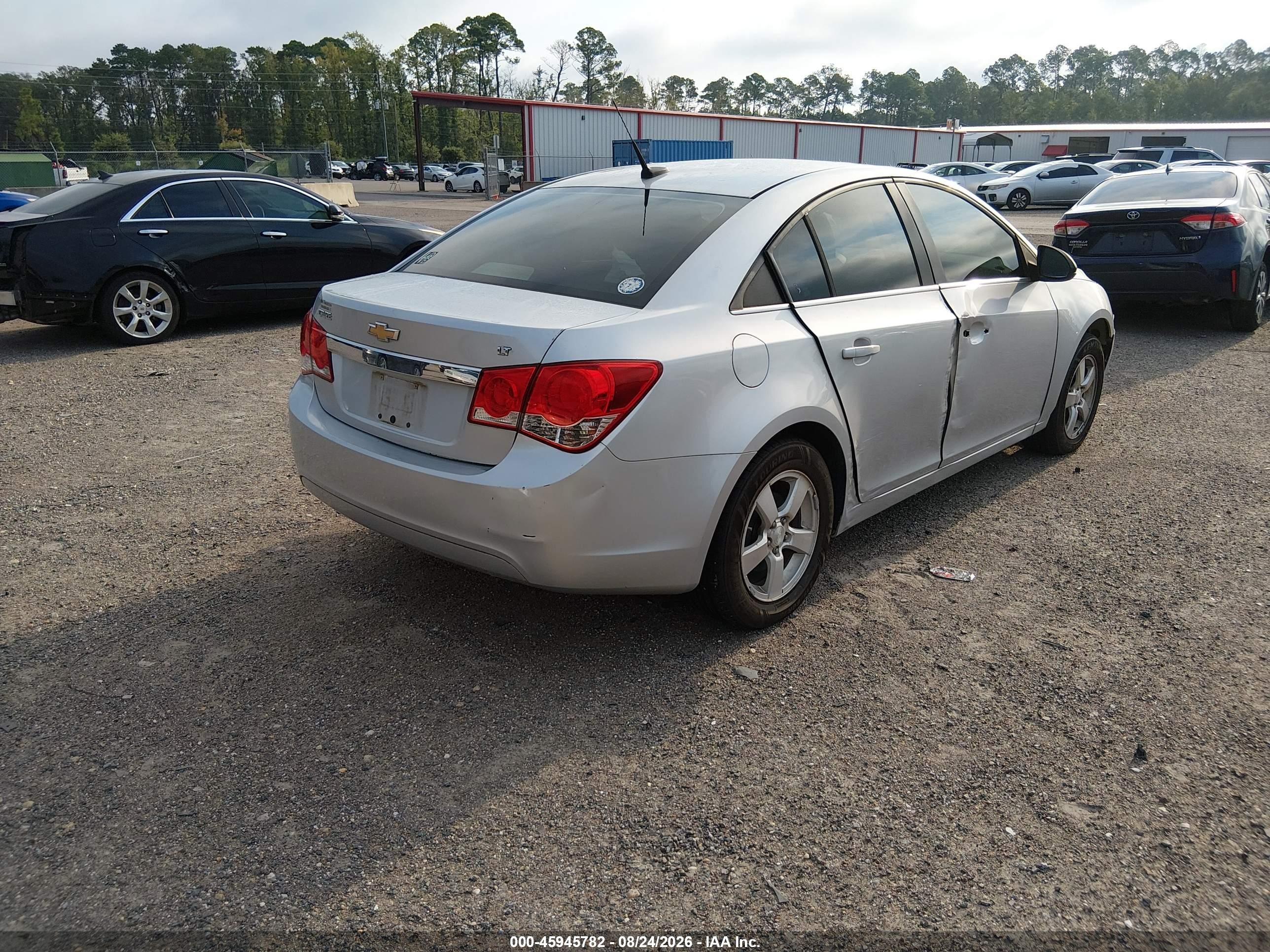 2012 Chevrolet Cruze 1lt Серебряный vin: 1G1PF5SC3C7210923