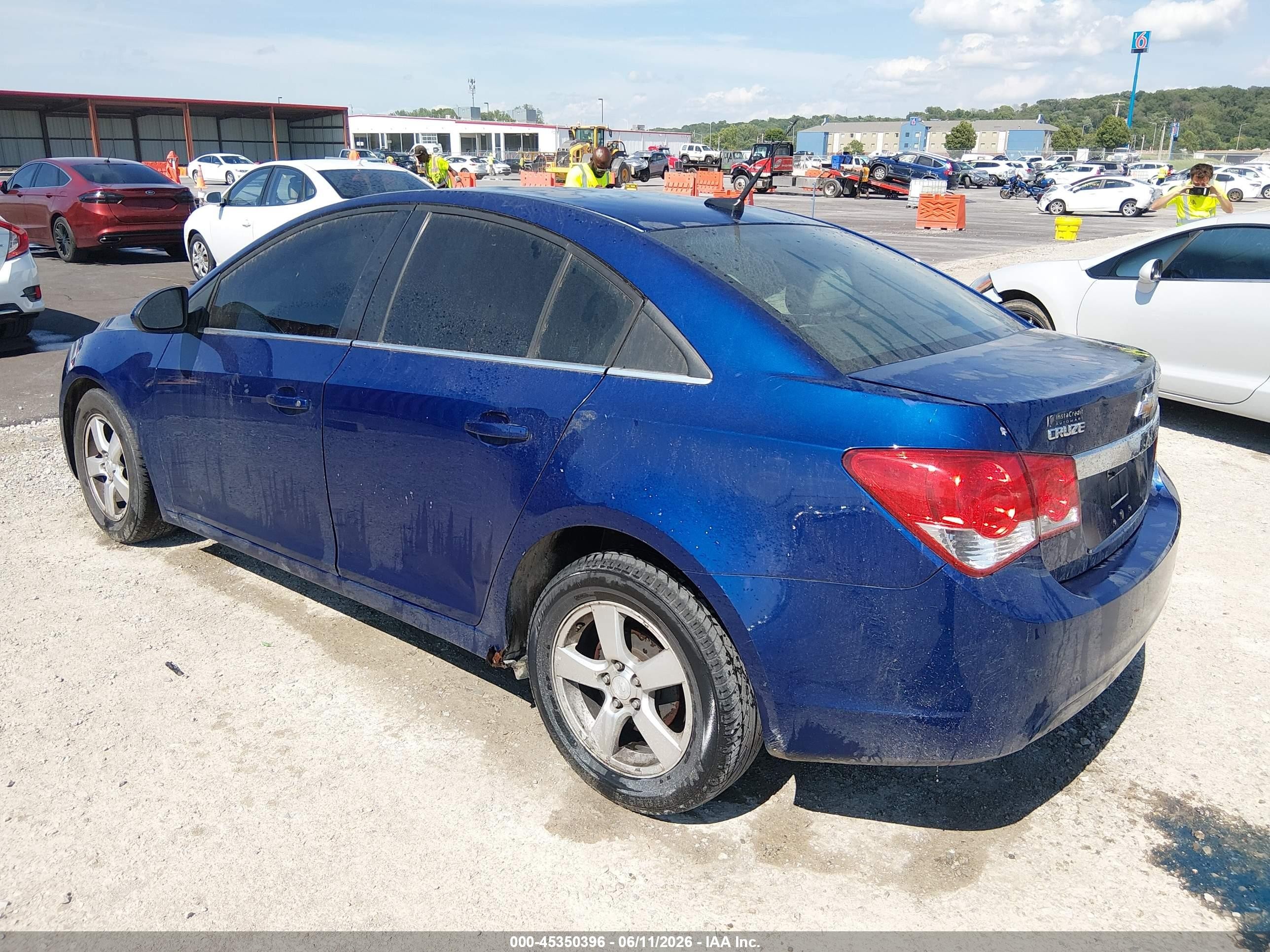 2012 Chevrolet Cruze 1lt Синий vin: 1G1PF5SC3C7227334