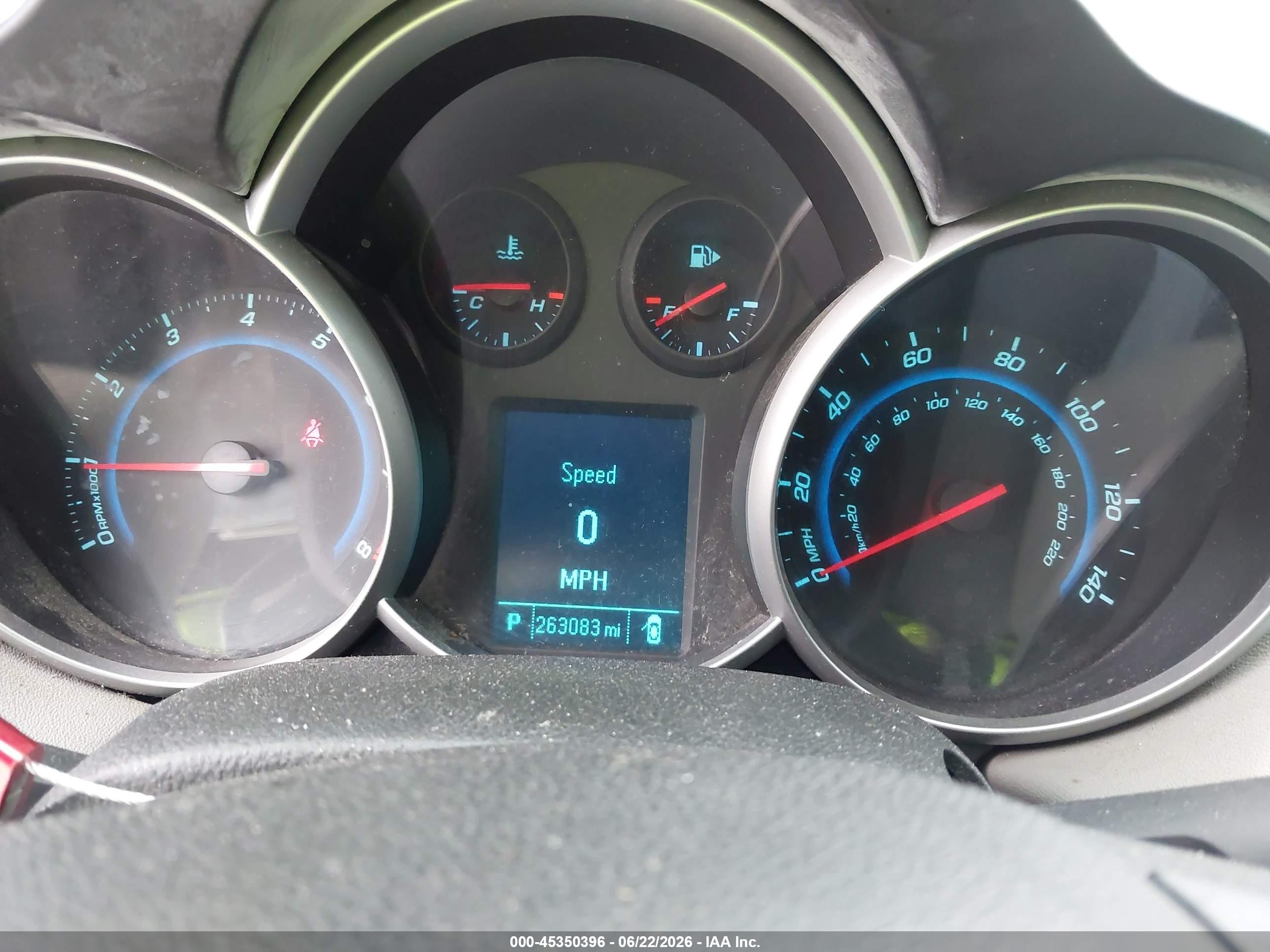 2012 Chevrolet Cruze 1lt Синий vin: 1G1PF5SC3C7227334