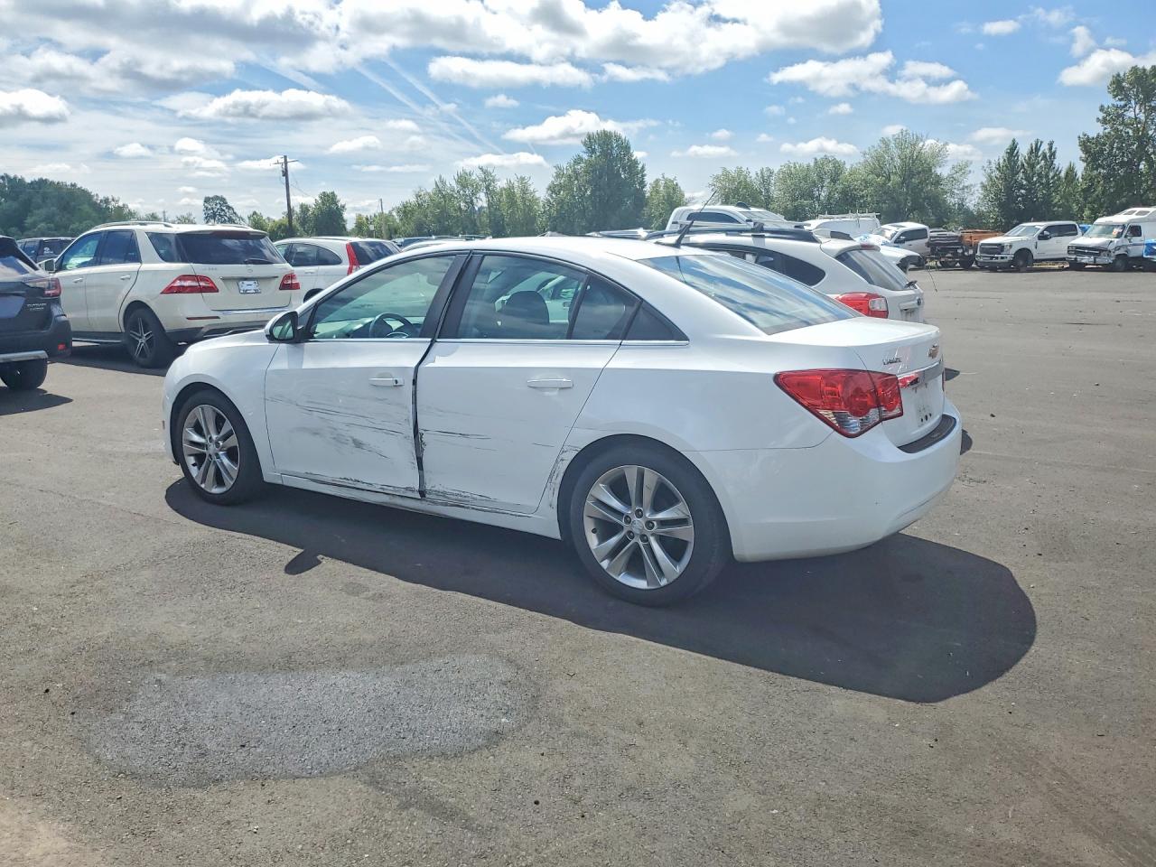 2012 Chev Cruze Lt1 Белый vin: 1G1PF5SC3C7349322